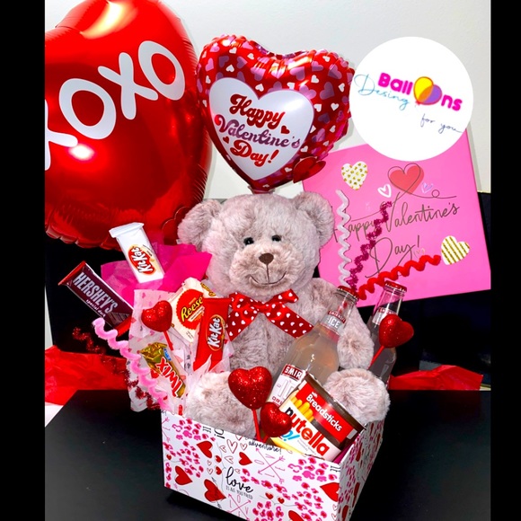 Gifts teddy bear box for girl women woman in love - Picture 1 of 1